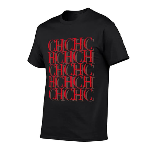 CHCH Men's Street T-shirt Print Tops Tees Summer T Shirt Oversized Tee Shirt for Men Tshirt Clothing