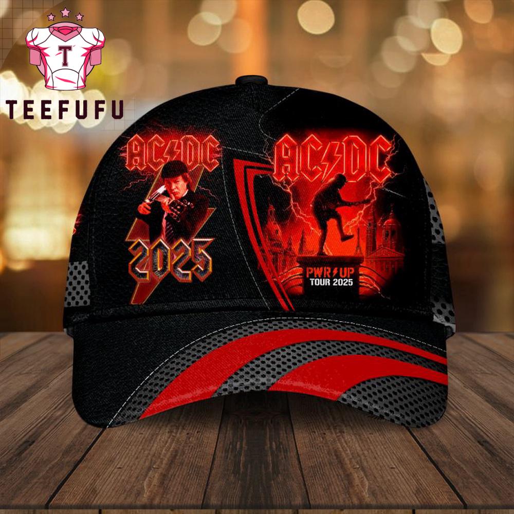 ACDC Power Up 2025 Tour Rock Legends Baseball Cap