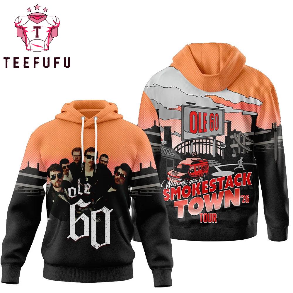 OLE60 Smokestack Town 2026 Tour Hoodie