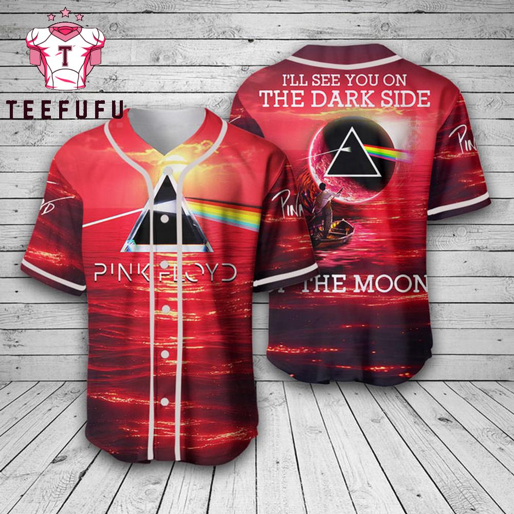 Pink Floyd The Dark Side Of The Moon Baseball Jersey