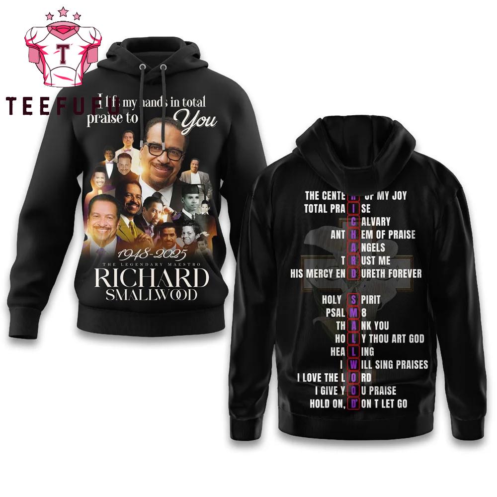 Remembering Richard Smallwood 1948-2025 Hoodie