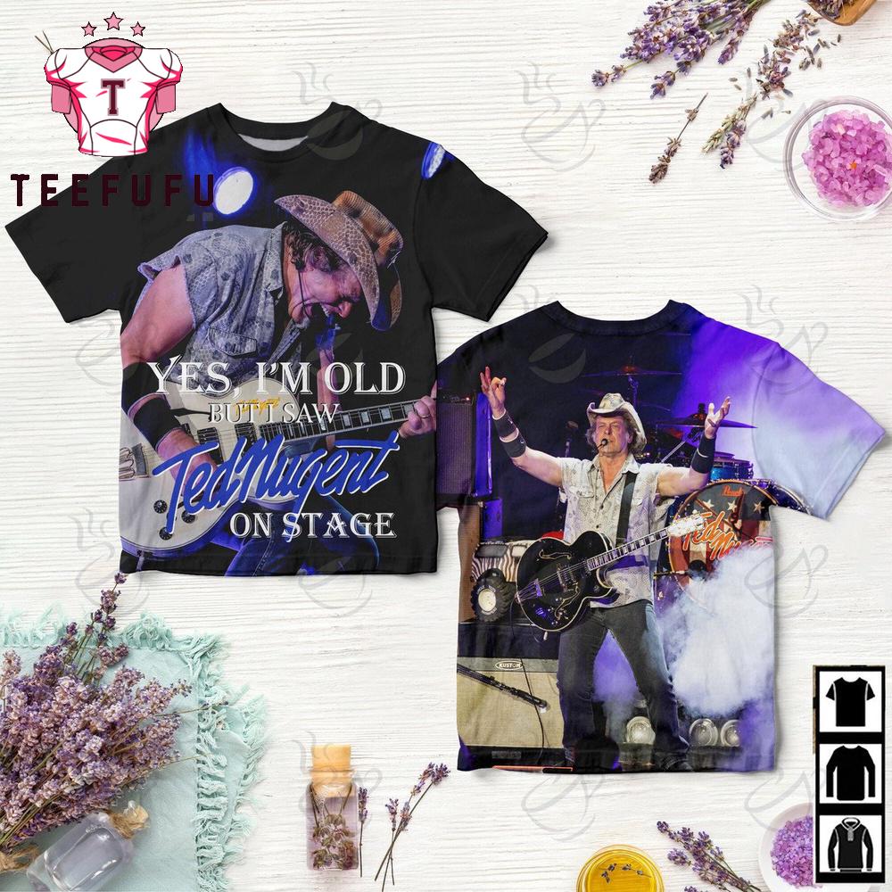 Ted Nugent I'm Old All Over Print Shirt